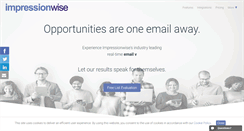 Desktop Screenshot of impressionwise.com